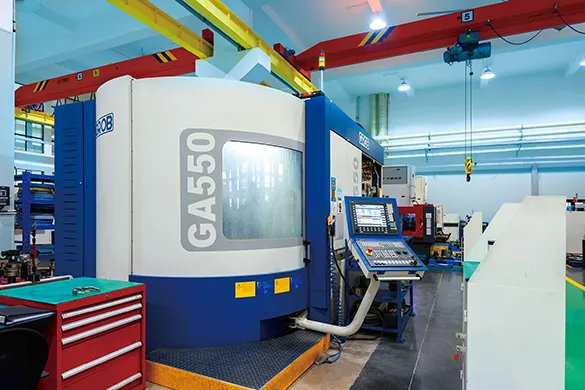 GROB G550 Horizontal 5-Axis Machining Center (Germany)