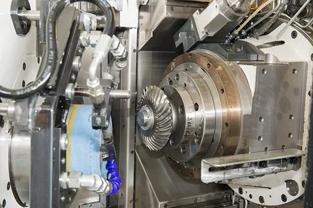 Gear Grinding (to improve gear precision)